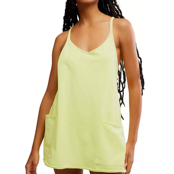 FP Movement by Free People Dresses & Skirts - NWT Free People Movement Hot Shot Dress in Sour Citrus - Size S